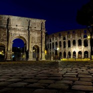 Colosseum and Arch of Constantine